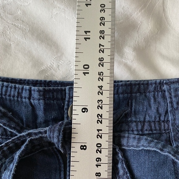 Nine & Company by‎ Nine West Women's Blue Capri Denim Pants Size 4 - Picture 8 of 10